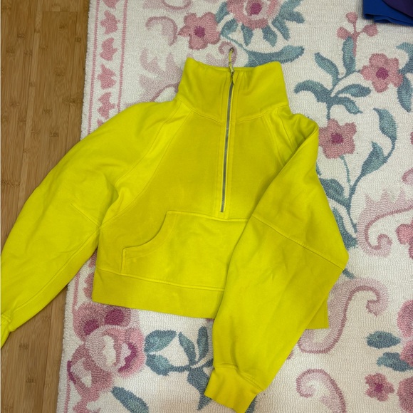 lululemon athletica Tops - lululemon athletica Yellow Scuba